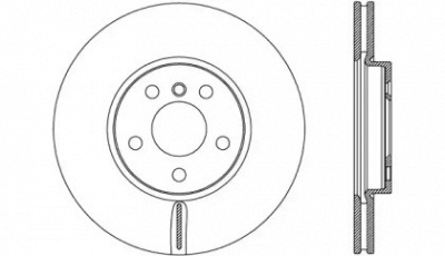 OPEN PARTS bdr276120 -  Тормозной диск